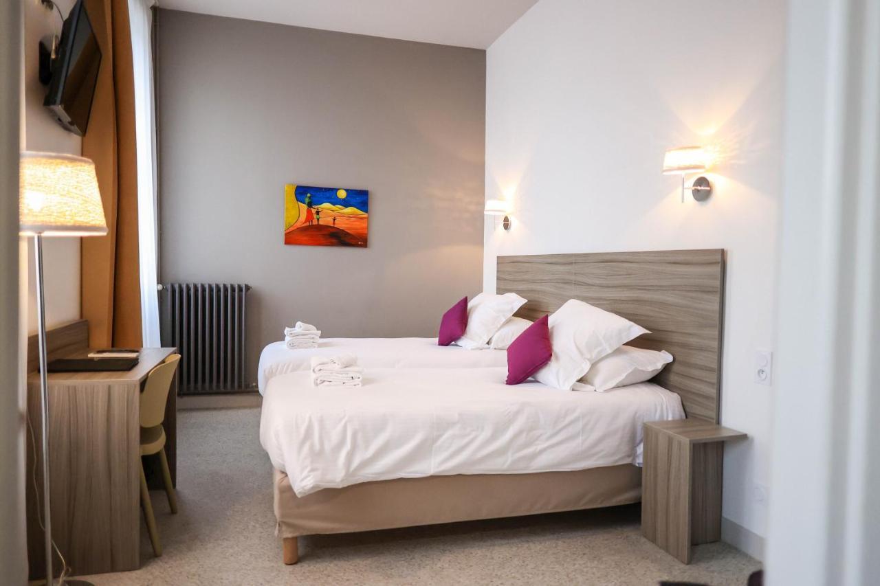 Hotel Le Chapon Fin Moissac Exterior foto