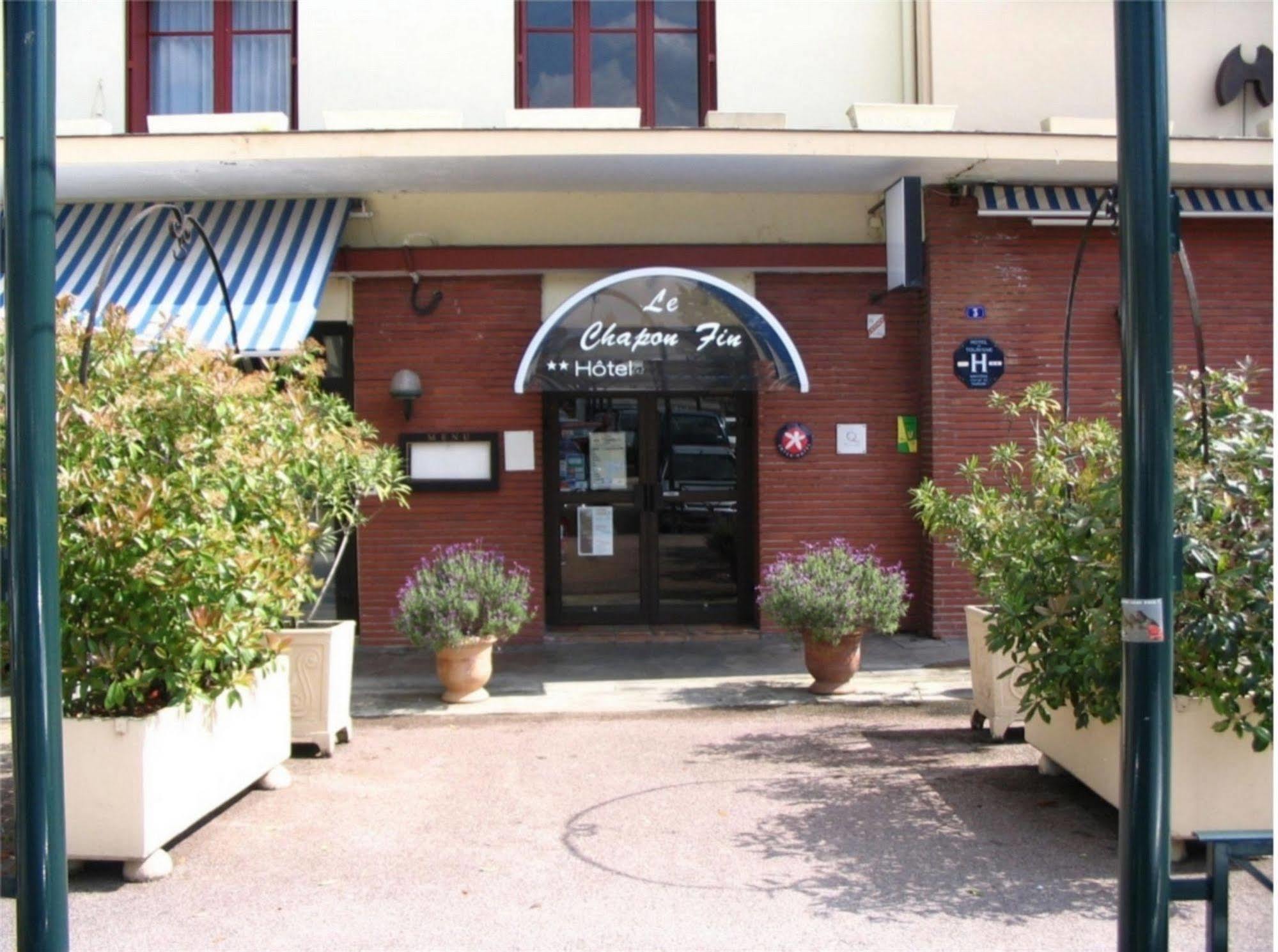 Hotel Le Chapon Fin Moissac Exterior foto